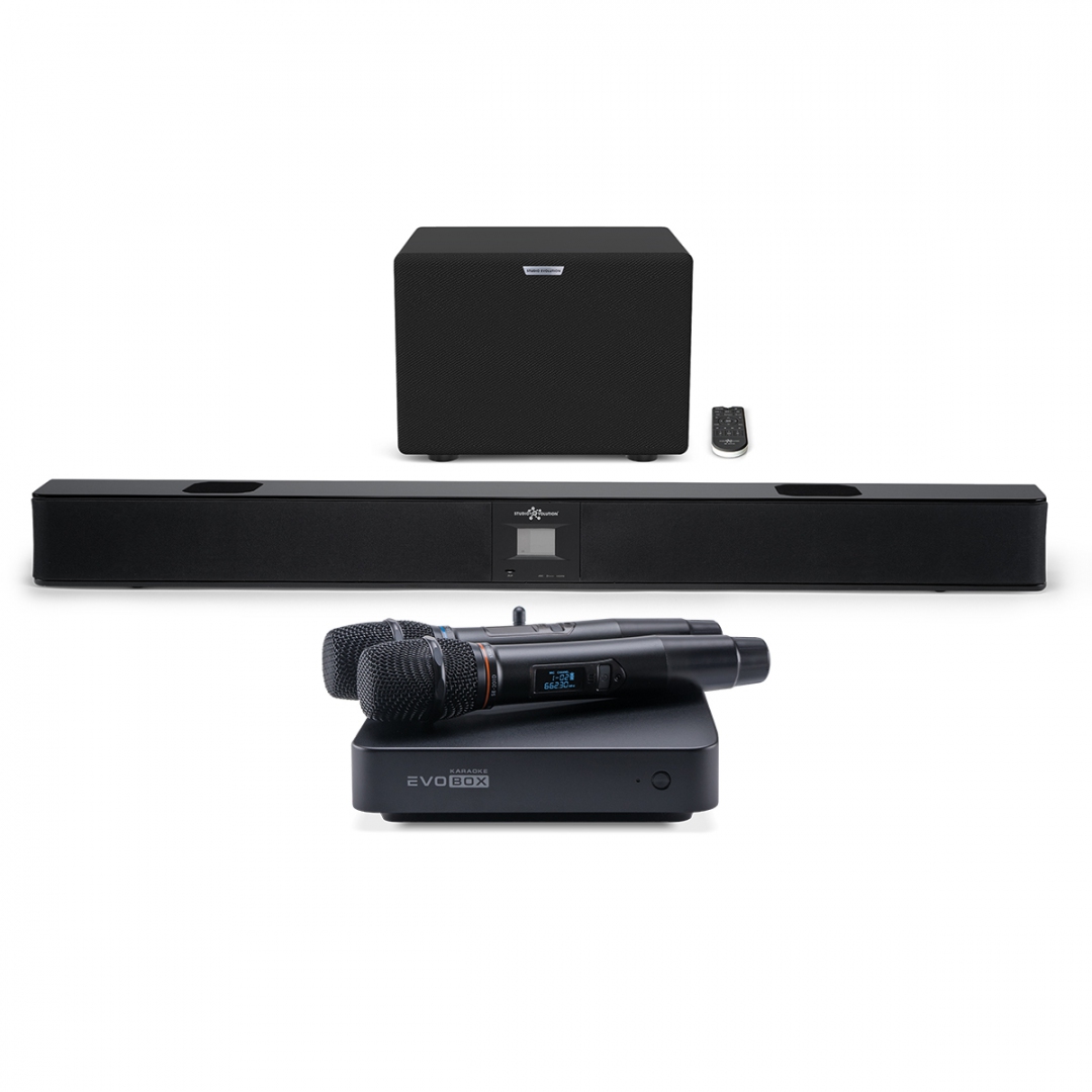 караоке-комплект EVOBOX Plus + EvoSound Bar (саундбар с караоке) в Цивильске