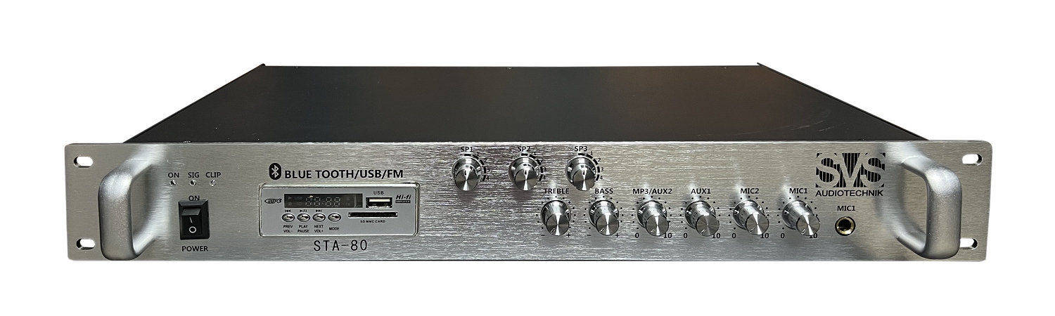 SVS Audiotechnik STA-80 Микшер-усилитель для систем Public Address в Цивильске