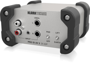Klark Teknik DI 22P пассивный стерео директ-бокс в Цивильске