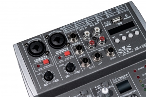 SVS Audiotechnik mixers AM-4 DSP Аналоговый микшерный пульт, 4-канала в Цивильске
